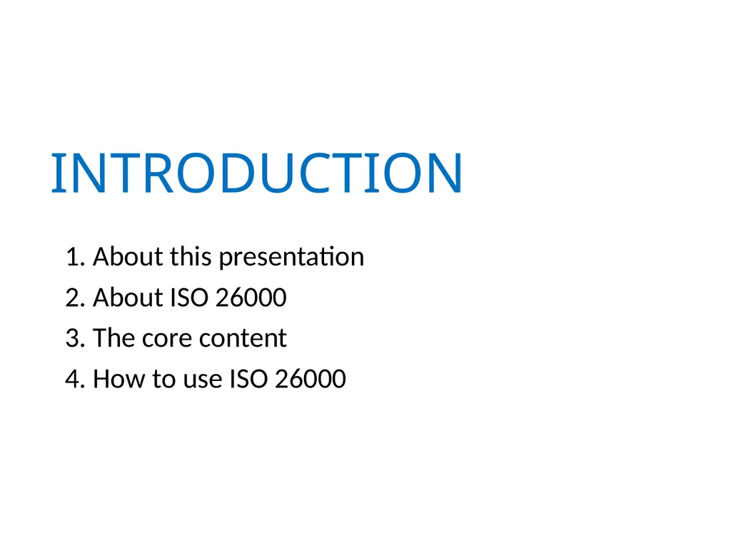 ISO 26000 Basic training material Published by ISO - slide 2 of 59