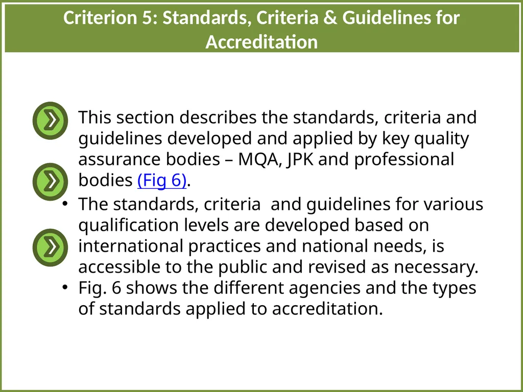 AQRF Referencing Report of Malaysia SECTION 1: A - slide 12 of 17