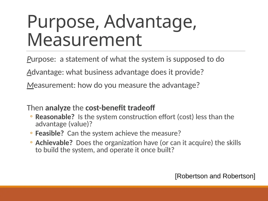 Business Context Essential business requirements - slide 10 of 32