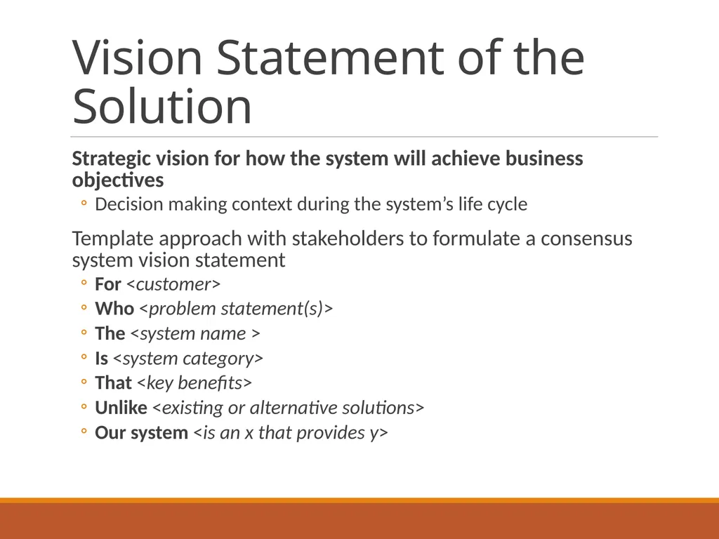 Business Context Essential business requirements - slide 12 of 32