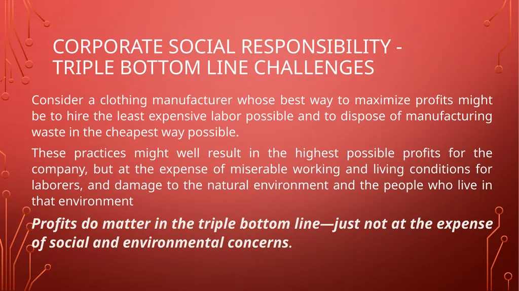 CSR CSR “CSR is a concept which suggests that - slide 18 of 22