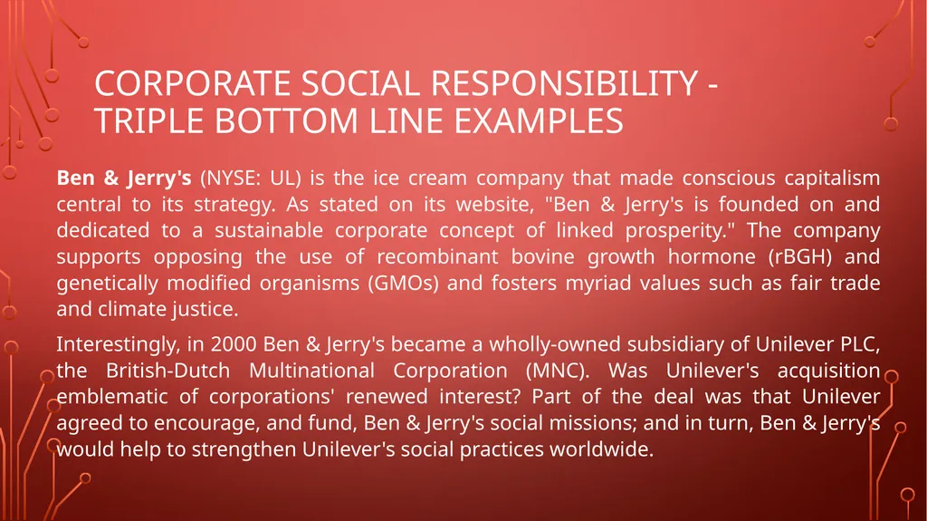 CSR CSR “CSR is a concept which suggests that - slide 20 of 22