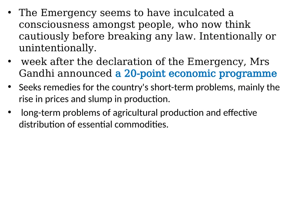 Emergency in India The part 18 of Indian - slide 3 of 7
