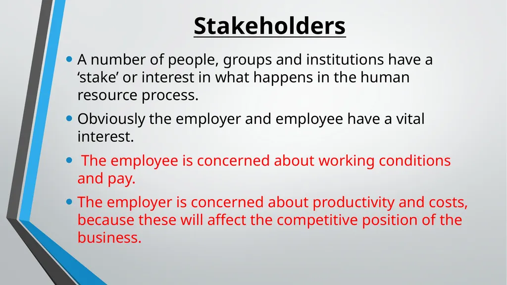 Key influences on Human Resource Management There - slide 3 of 57
