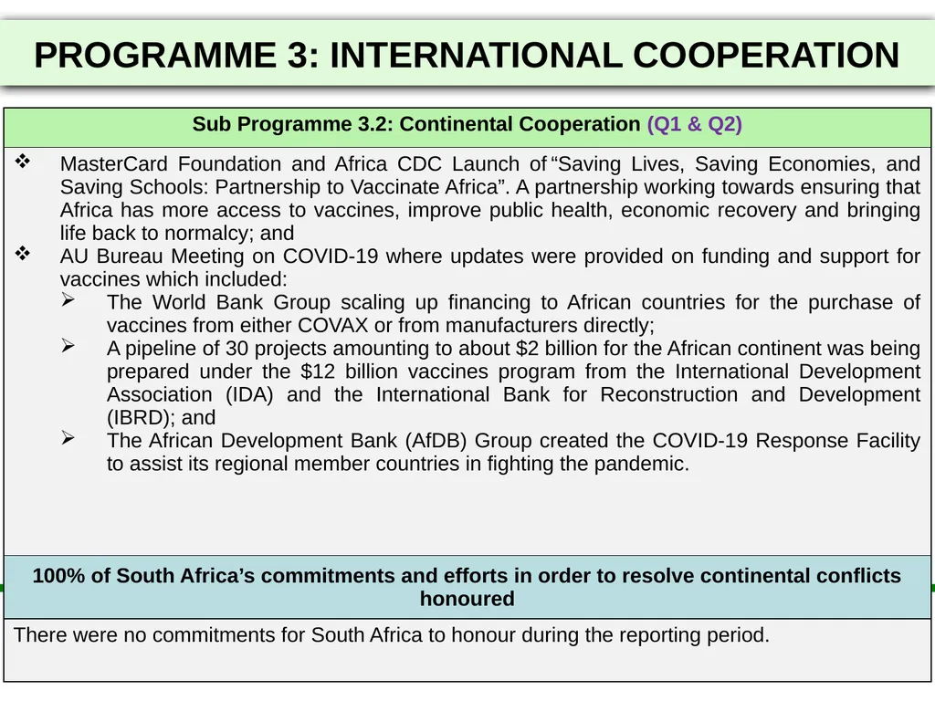 2021/22 FIRST AND SECOND QUARTERLY REPORTS - slide 27 of 48
