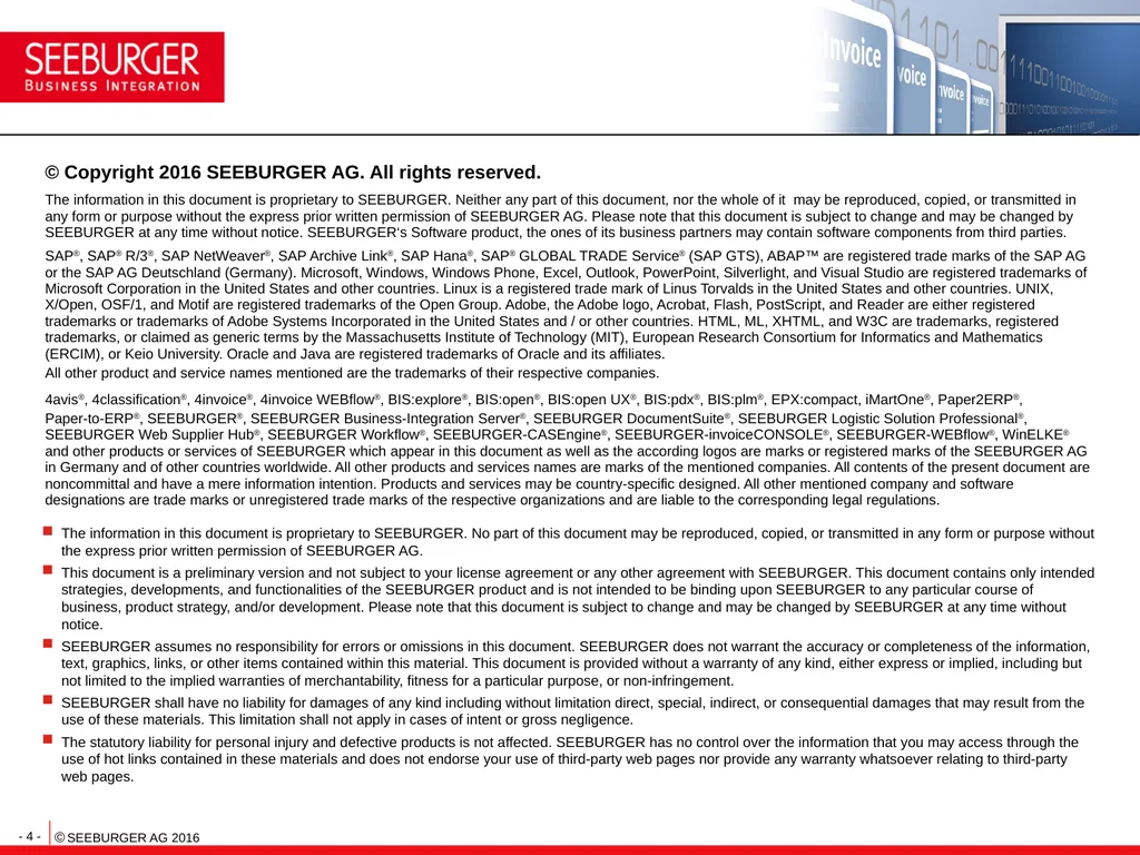 CEF eInvoicing Stakeholder Day The Stakeholders' - slide 4 of 4