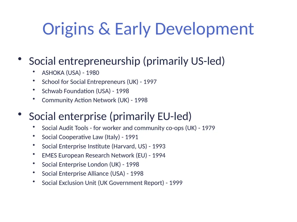 Social Enterprise Cross Sector Theory Dr. David - slide 3 of 23