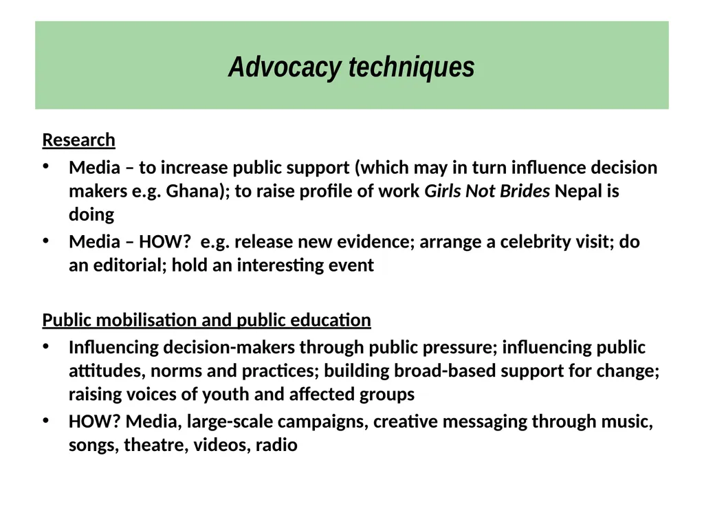 Strategic Planning Workshop for National - slide 33 of 44