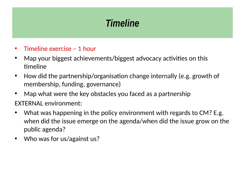 Strategic Planning Workshop for National - slide 6 of 44
