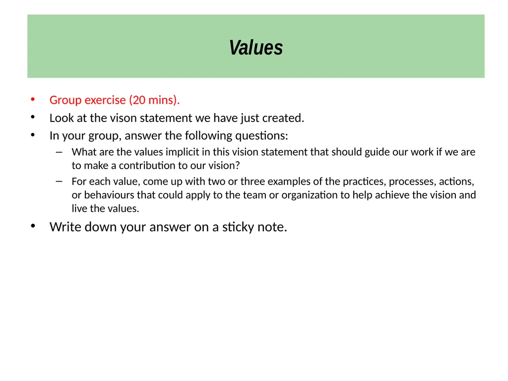 Strategic Planning Workshop for National - slide 14 of 44