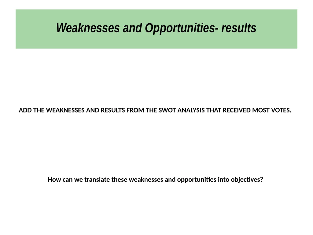 Strategic Planning Workshop for National - slide 22 of 44