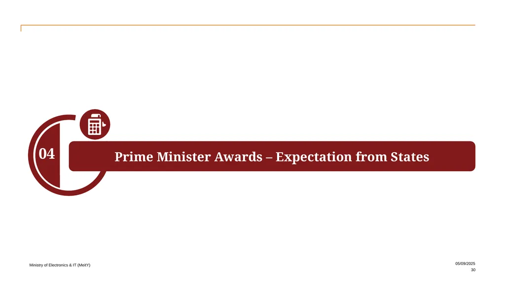 Prime Minister’s Awards for Excellence in Public - slide 30 of 33