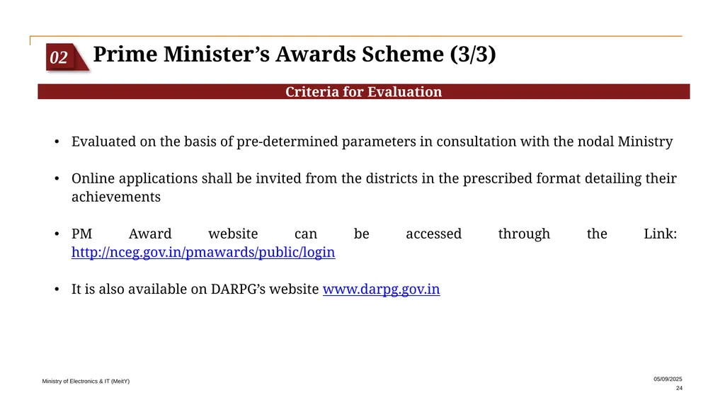 Prime Minister’s Awards for Excellence in Public - slide 24 of 33