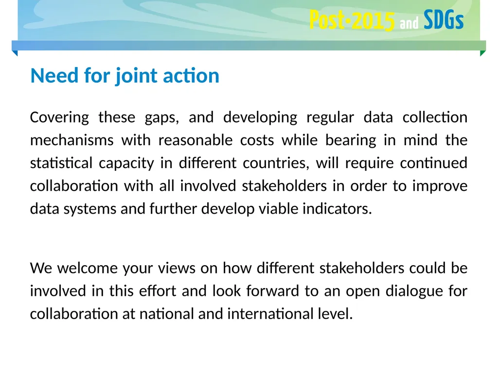 FAO and the Post-2015 Development Agenda May 2015 - slide 27 of 30