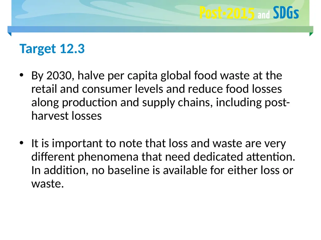 FAO and the Post-2015 Development Agenda May 2015 - slide 18 of 30