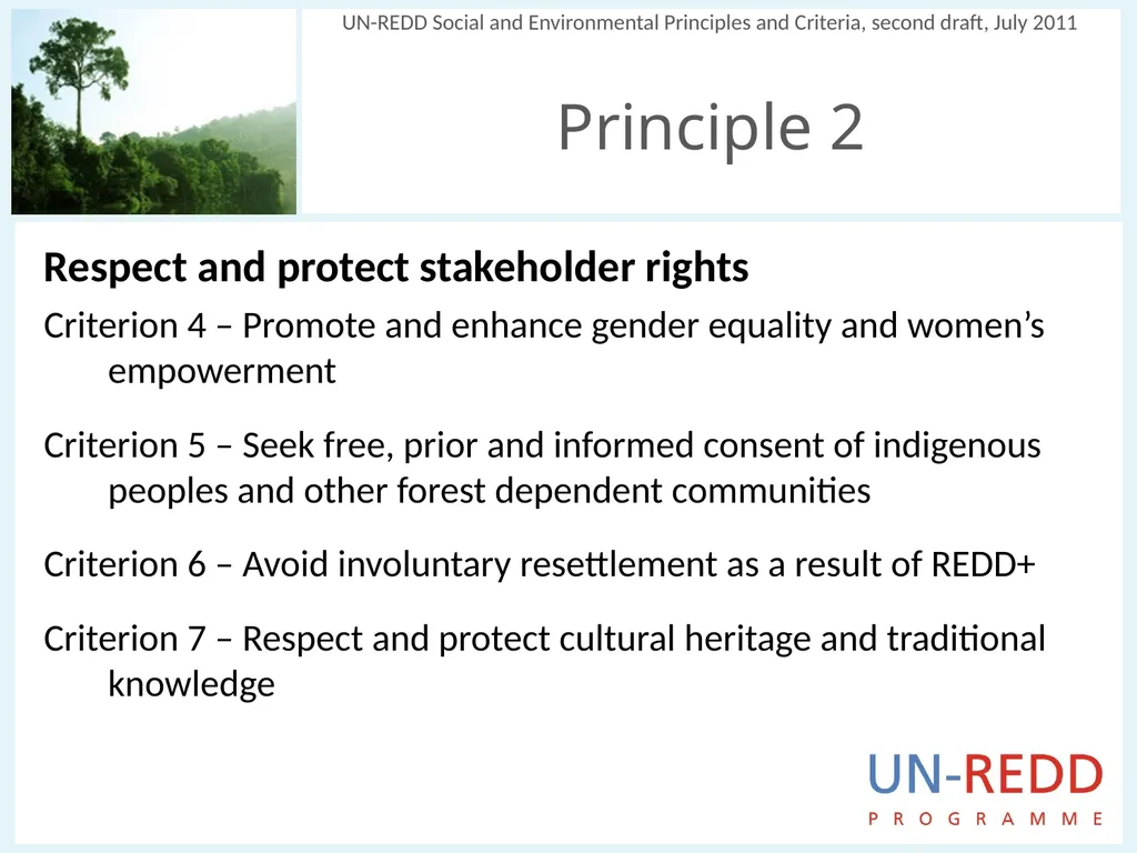 Update on biodiversity and indigenous and local - slide 9 of 21