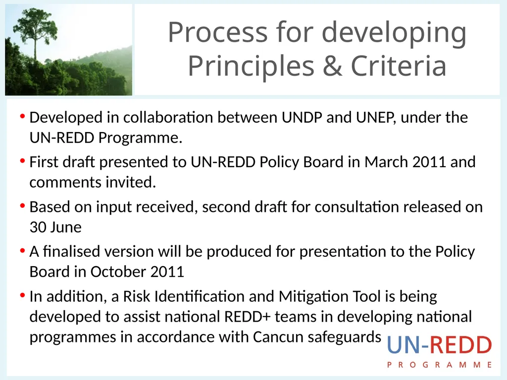 Update on biodiversity and indigenous and local - slide 7 of 21
