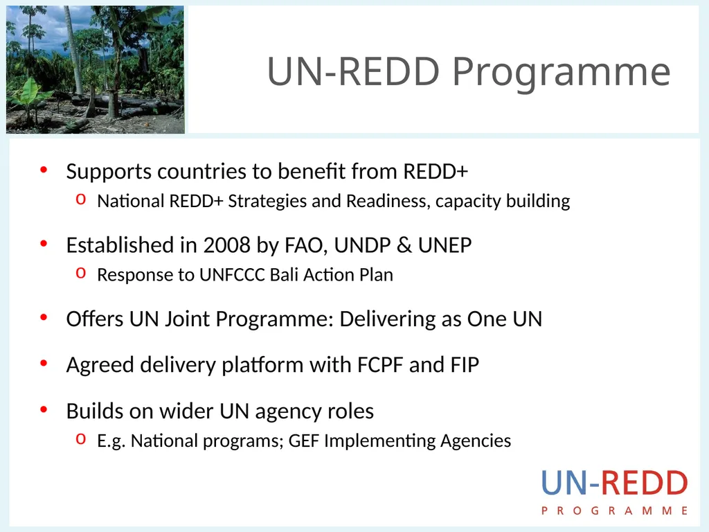 Update on biodiversity and indigenous and local - slide 2 of 21