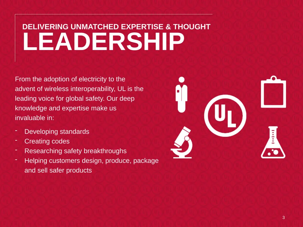 UL and EE Standards: A US Perspective February 27 - slide 3 of 15