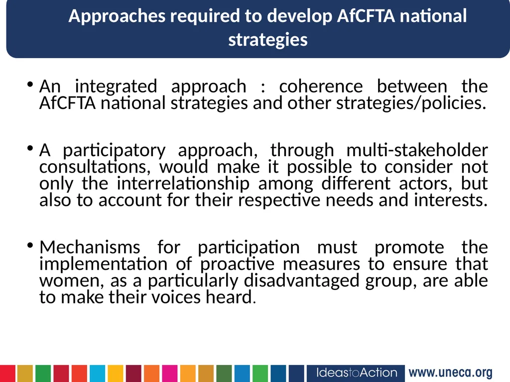 Implementing the AfCFTA through national - slide 7 of 9
