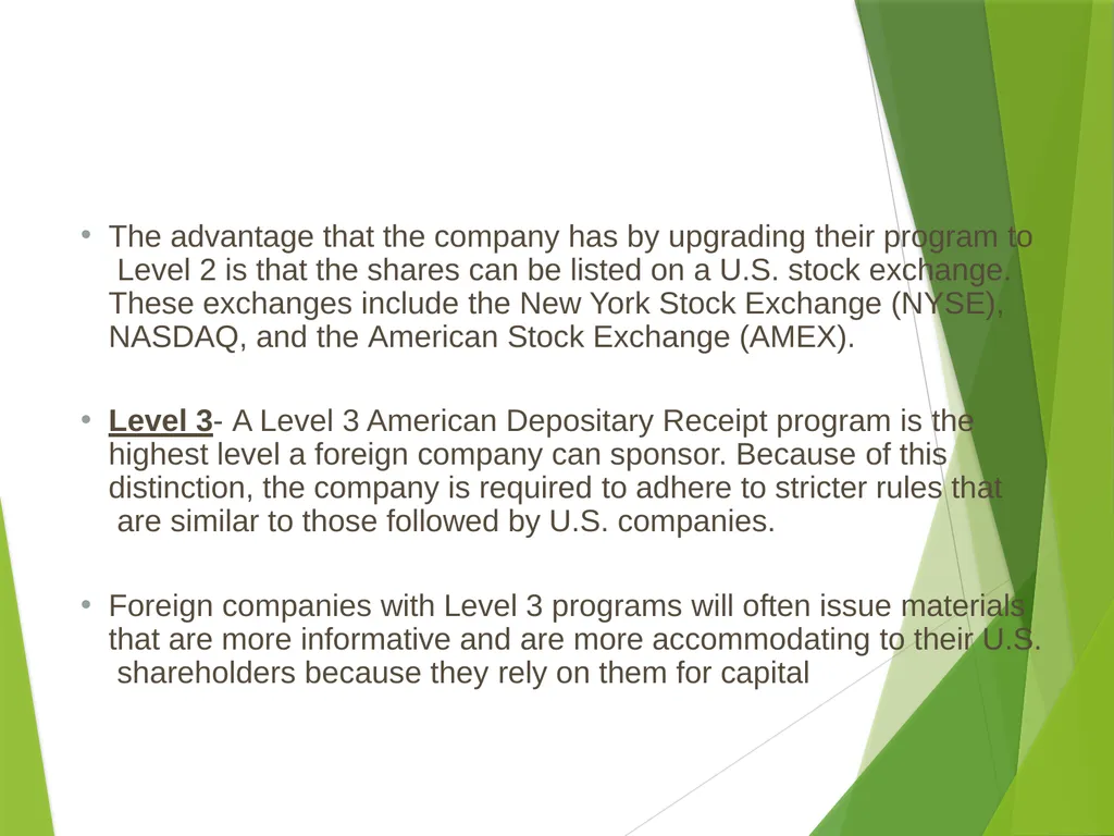ADR & GDR Depository receipts Depository receipts - slide 9 of 14
