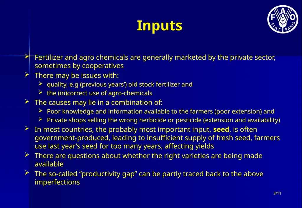 Second External Rice Advisory Group (ERAG) - slide 3 of 11
