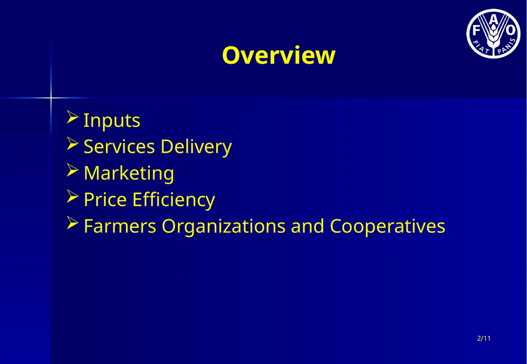 Second External Rice Advisory Group (ERAG) - slide 2 of 11