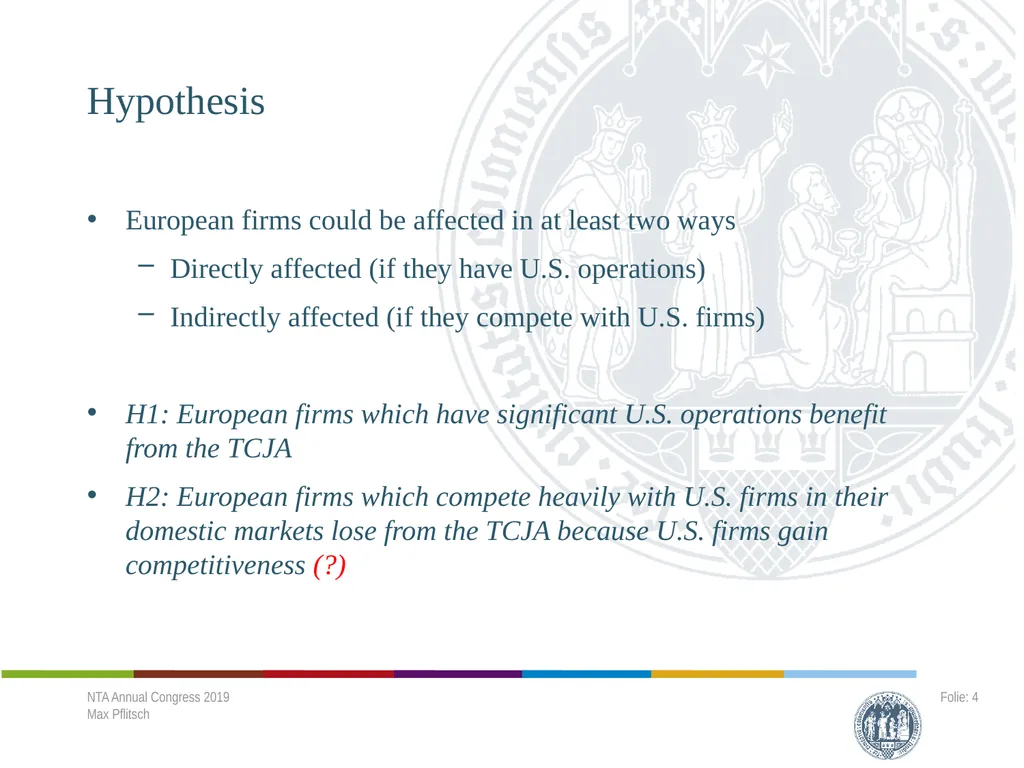 Cross-border Effects of a Major Tax Reform - - slide 3 of 18