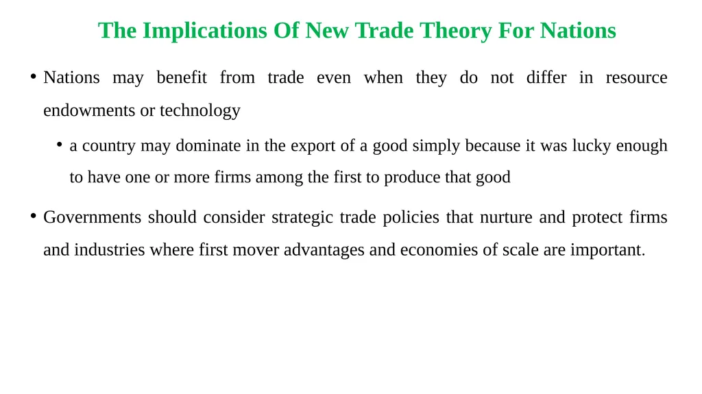 Chapter-5 (Lesson-2) International Trade Theory - slide 8 of 14