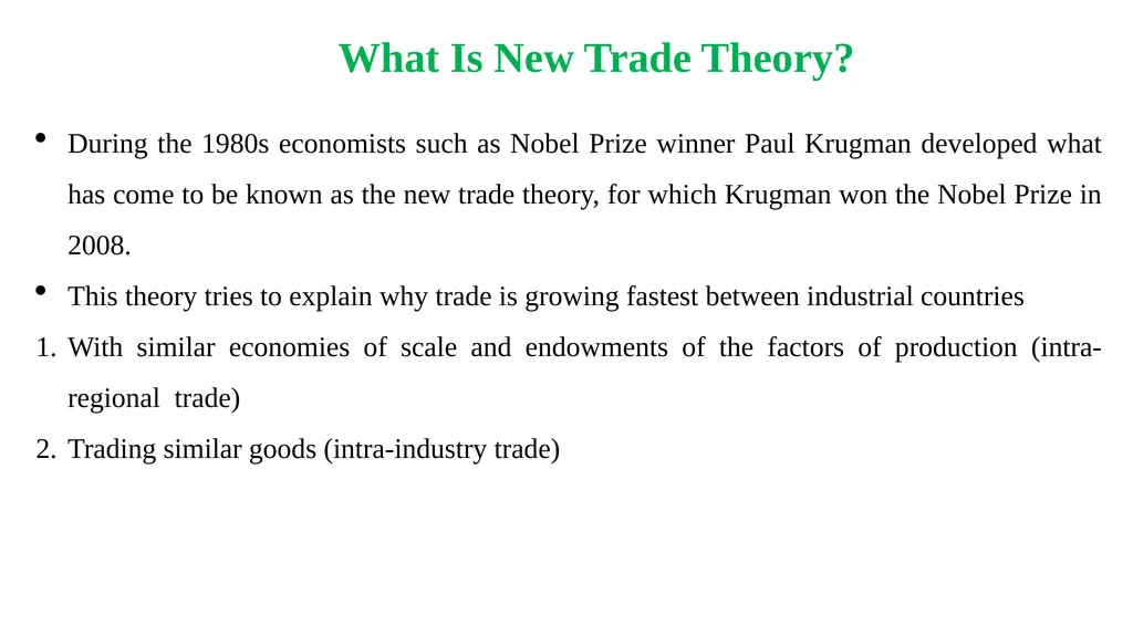 Chapter-5 (Lesson-2) International Trade Theory - slide 5 of 14