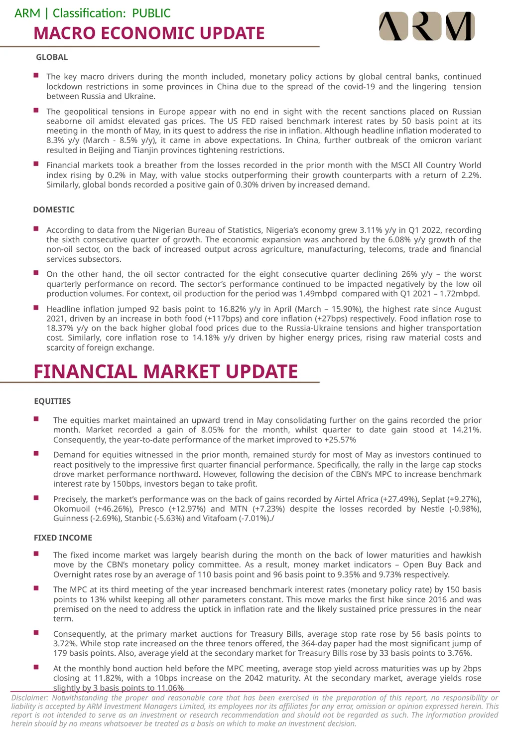 Mutual Funds Factsheet May 2022 Click to add text - slide 2 of 10