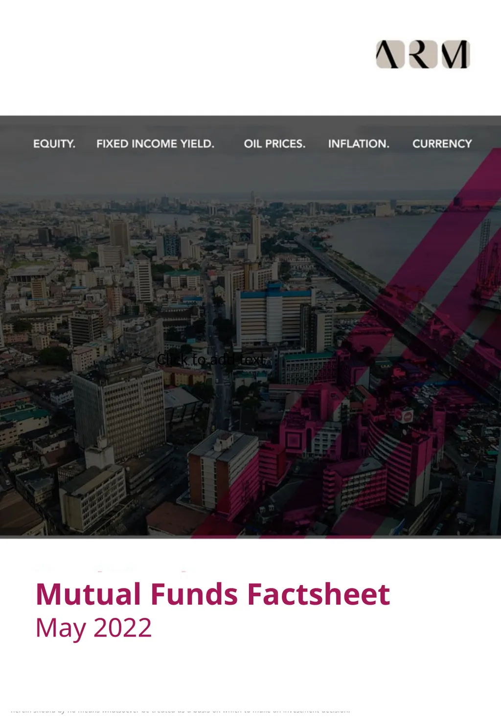 Mutual Funds Factsheet May 2022 Click to add text - slide 1 of 10