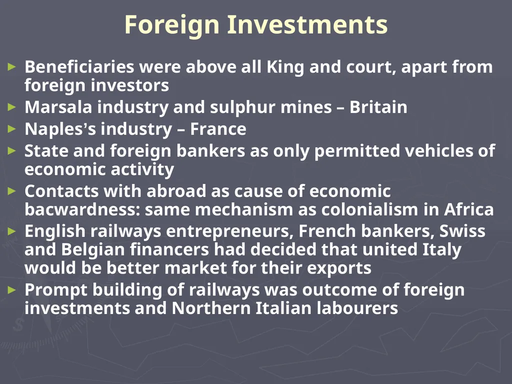 Prof. Bruno Pierri History of Italian Foreign - slide 9 of 30
