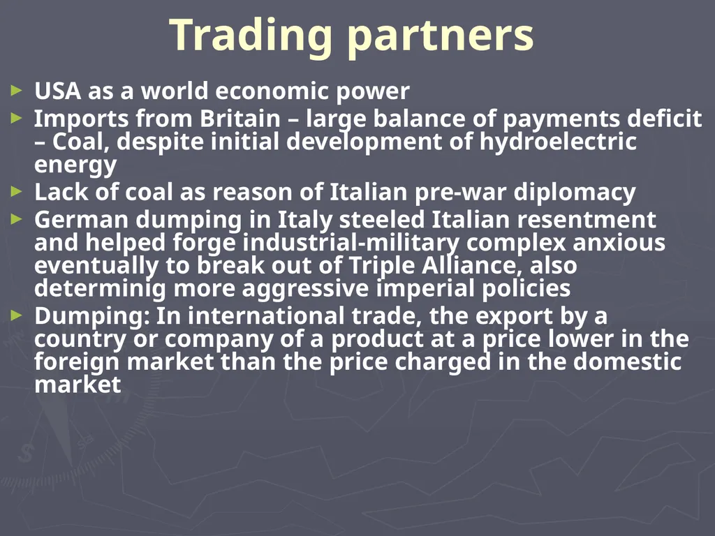 Prof. Bruno Pierri History of Italian Foreign - slide 11 of 30