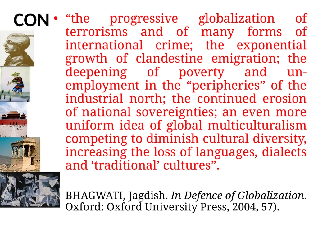 Workshops/foundation seminars1: Globalization, - slide 4 of 33