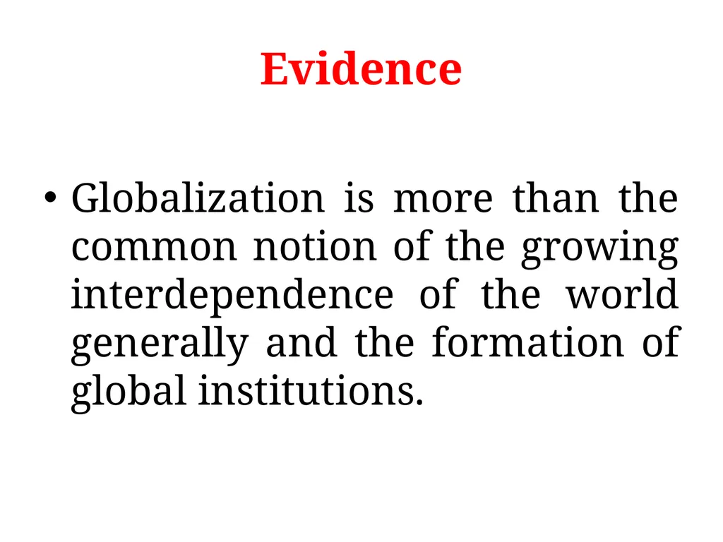 Workshops/foundation seminars1: Globalization, - slide 5 of 33