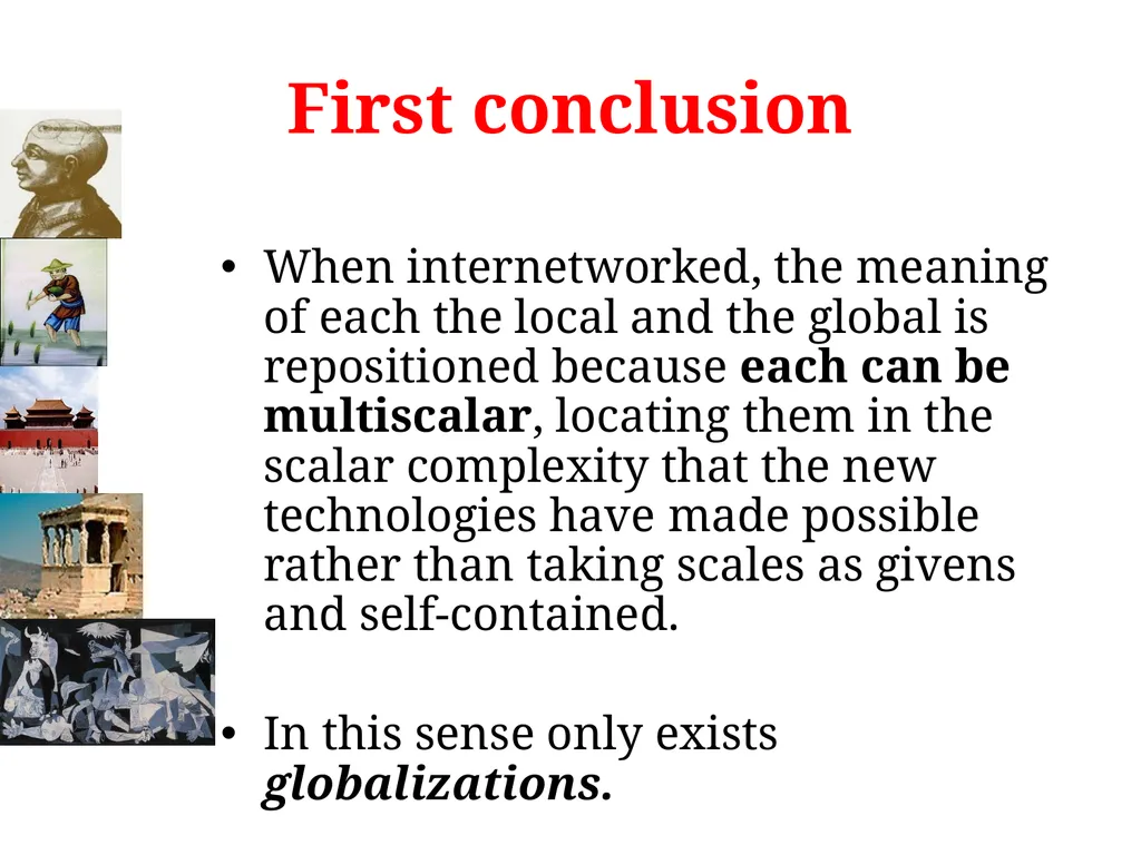 Workshops/foundation seminars1: Globalization, - slide 20 of 33