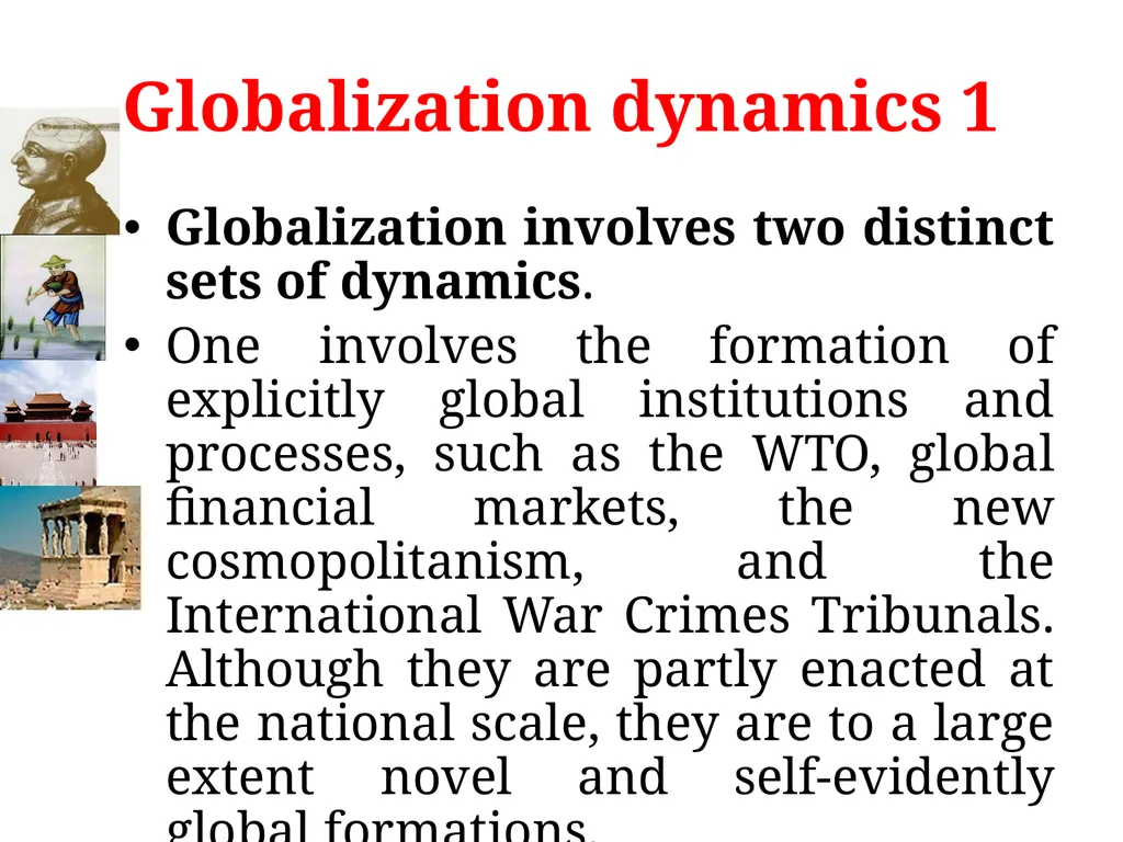 Workshops/foundation seminars1: Globalization, - slide 10 of 33
