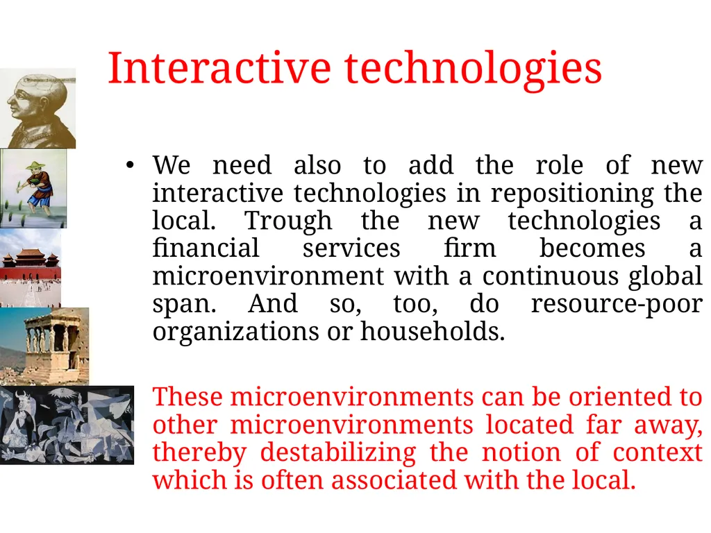Workshops/foundation seminars1: Globalization, - slide 14 of 33