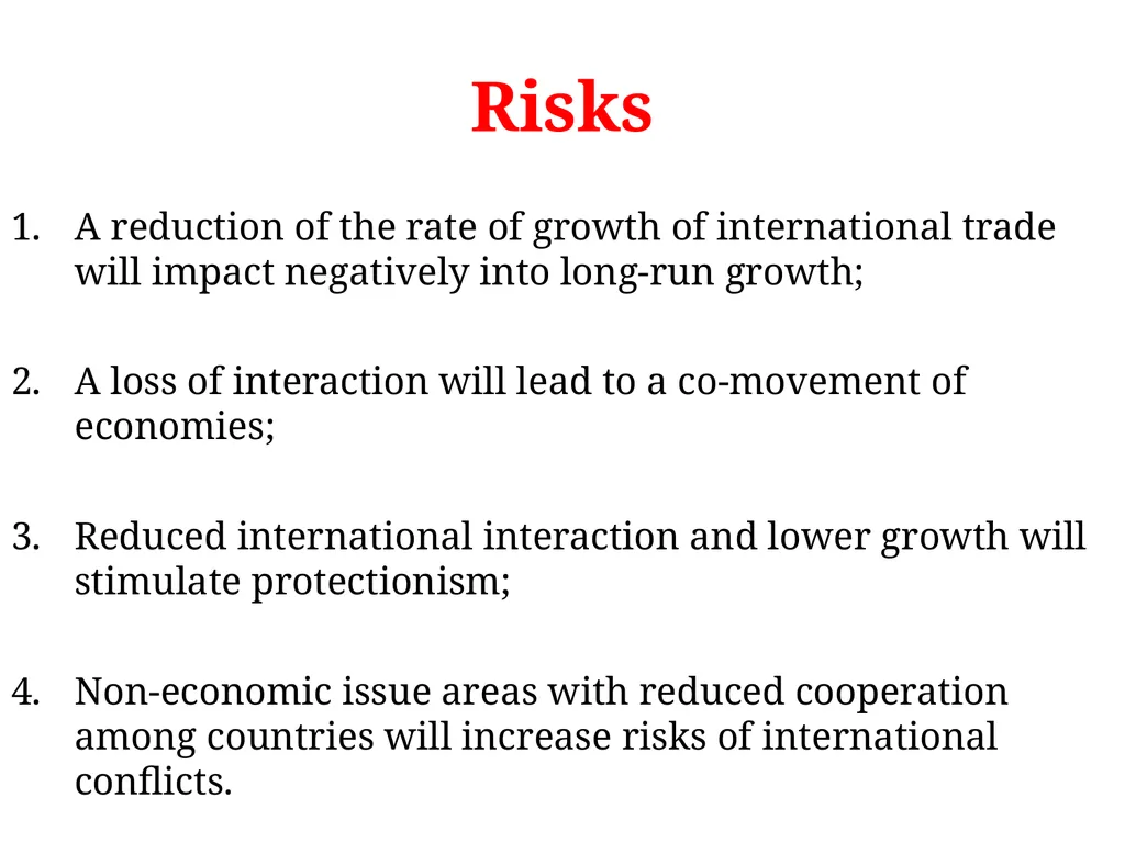 Workshops/foundation seminars1: Globalization, - slide 24 of 33