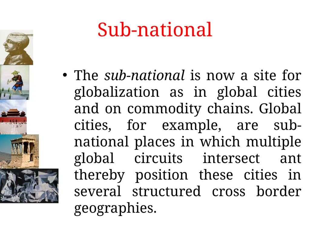 Workshops/foundation seminars1: Globalization, - slide 13 of 33