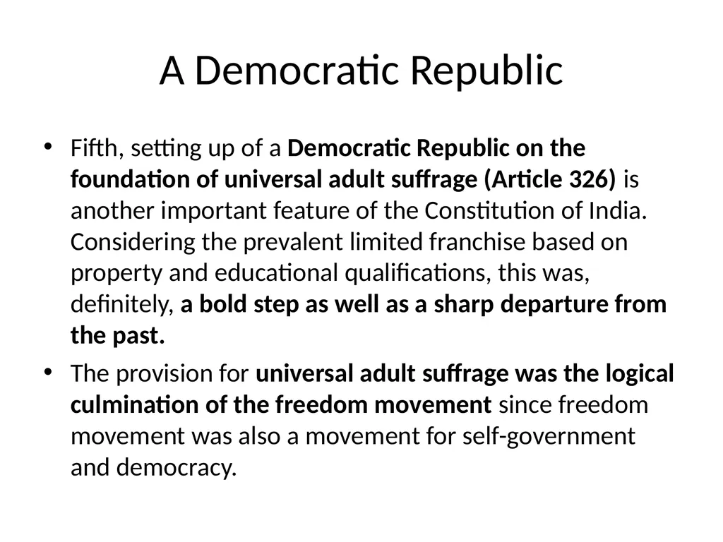 Longest Written Constitution in the World The - slide 12 of 17