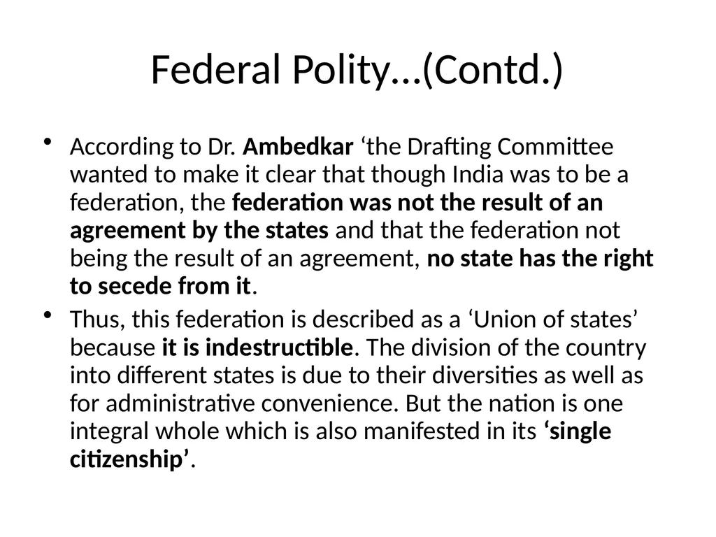 Longest Written Constitution in the World The - slide 9 of 17