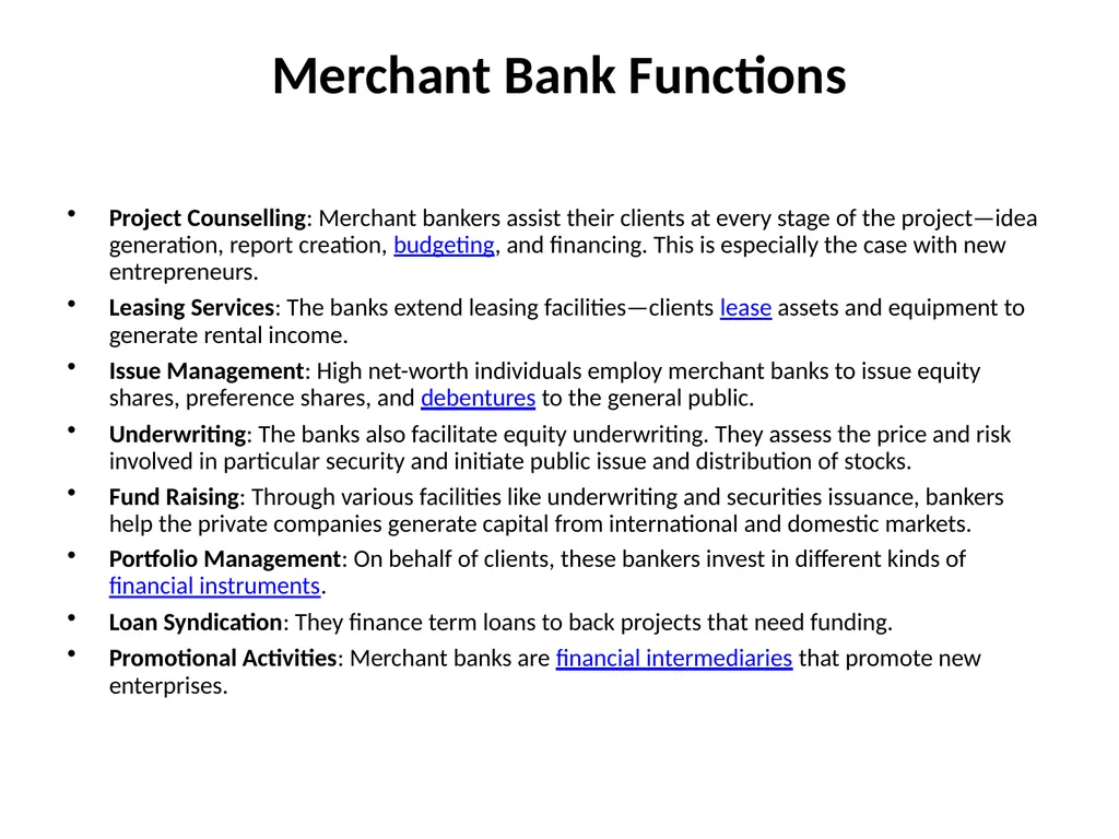 Financial services Financial services is a broad - slide 6 of 16