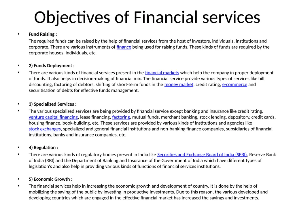 Financial services Financial services is a broad - slide 2 of 16