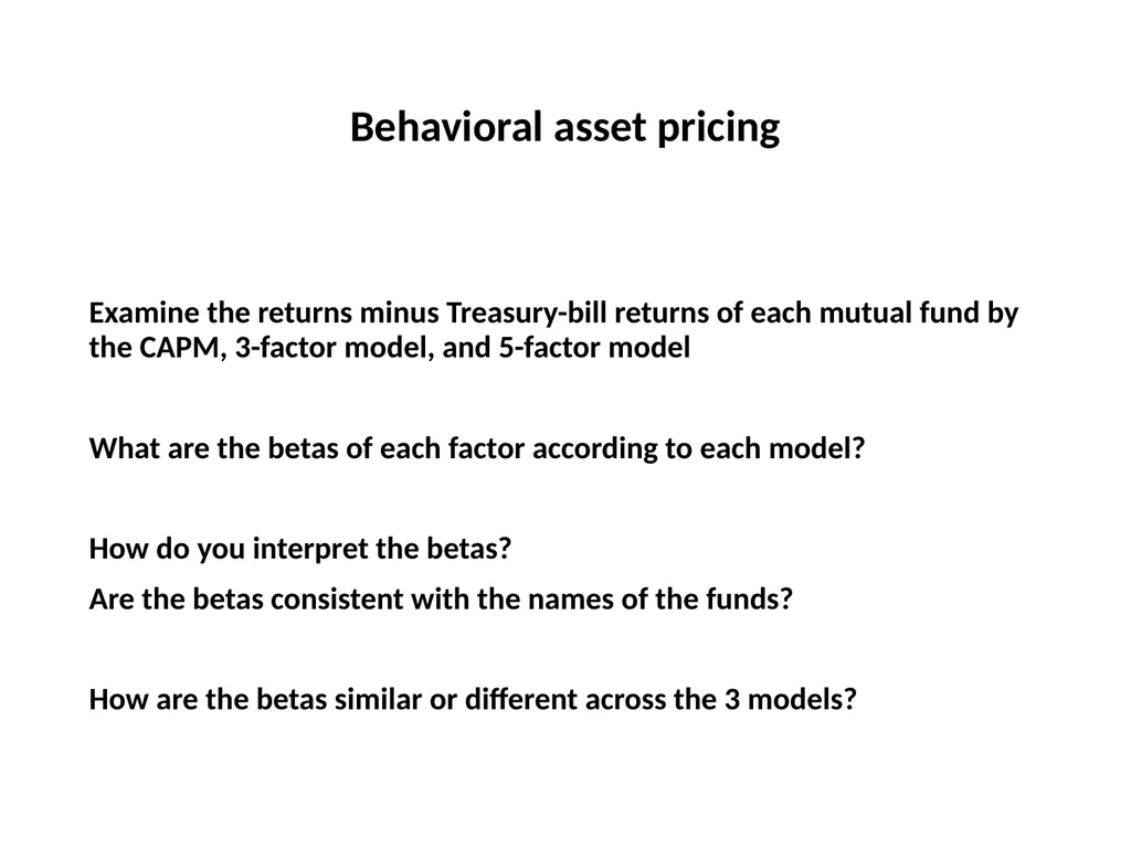 Finance for Normal People Chapter 11: Behavioral - slide 44 of 51