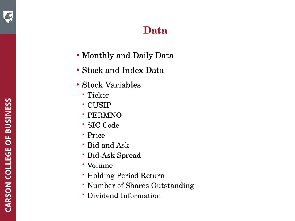 Wharton Research Data Services (WRDS) Workshop - slide 20 of 86