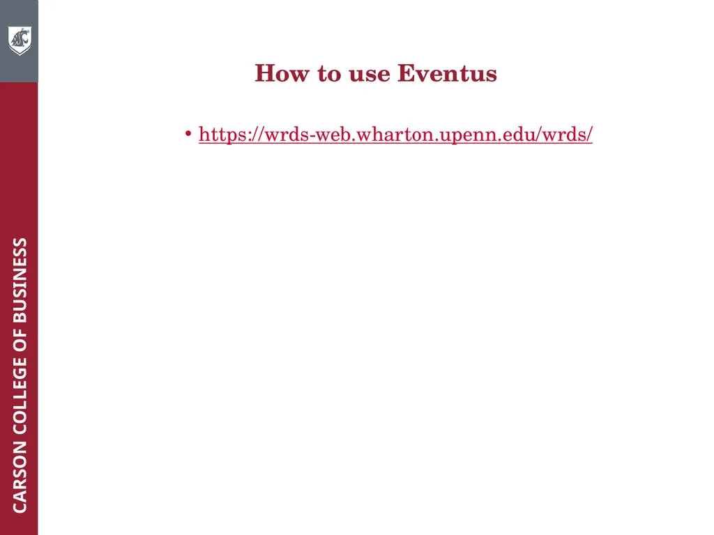Wharton Research Data Services (WRDS) Workshop - slide 49 of 86