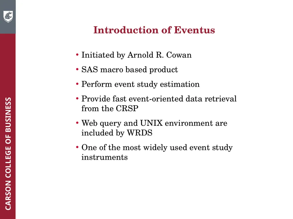 Wharton Research Data Services (WRDS) Workshop - slide 45 of 86
