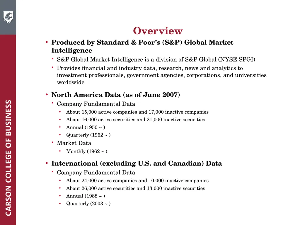 Wharton Research Data Services (WRDS) Workshop - slide 30 of 86